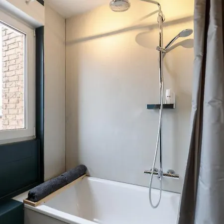 Апартаменты Designer Penthouse In St Johannes, Toller Ausblick Ueber Den Daechern Nuernbergs *