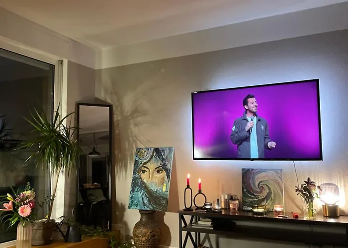 Designer Penthouse In St Johannes, Toller Ausblick Ueber Den Daechern Nuernbergs アパート *